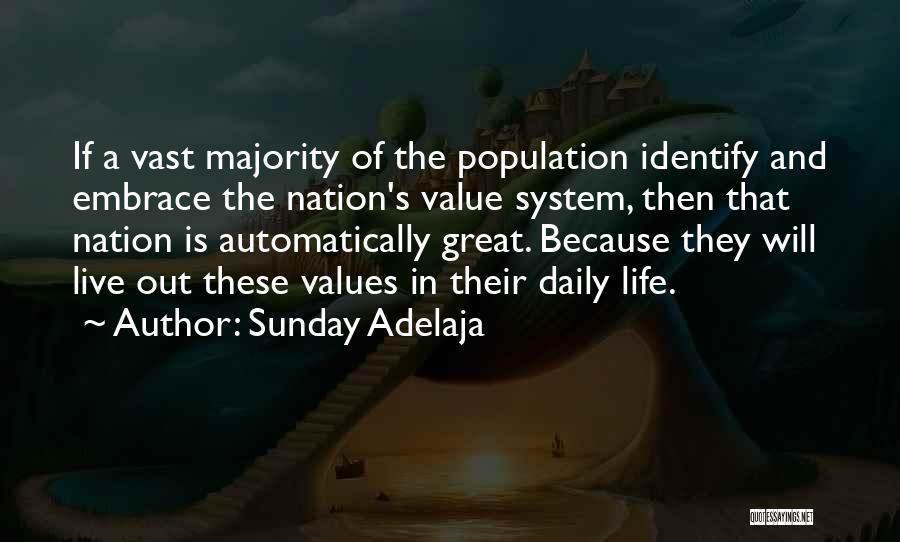 Great Life Quotes By Sunday Adelaja