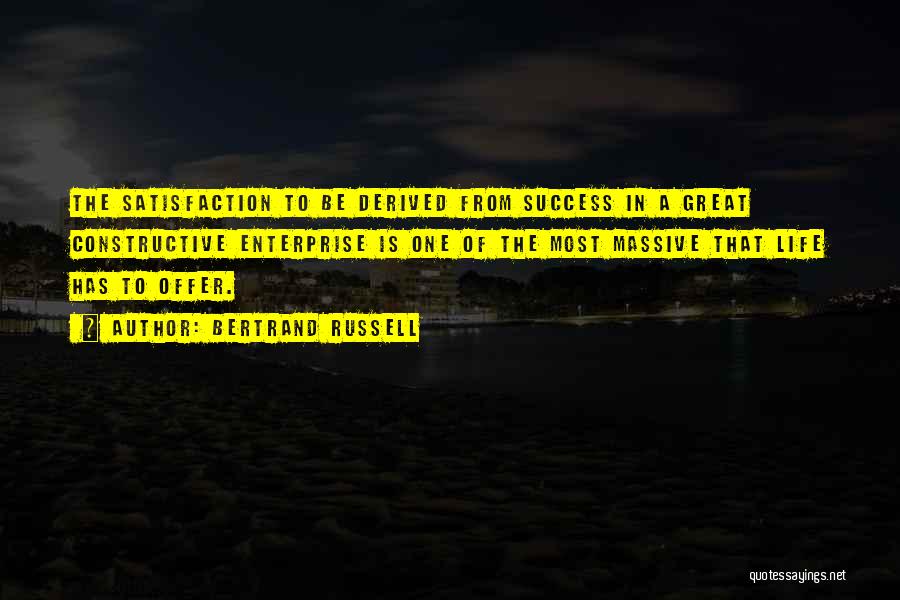 Great Life Success Quotes By Bertrand Russell