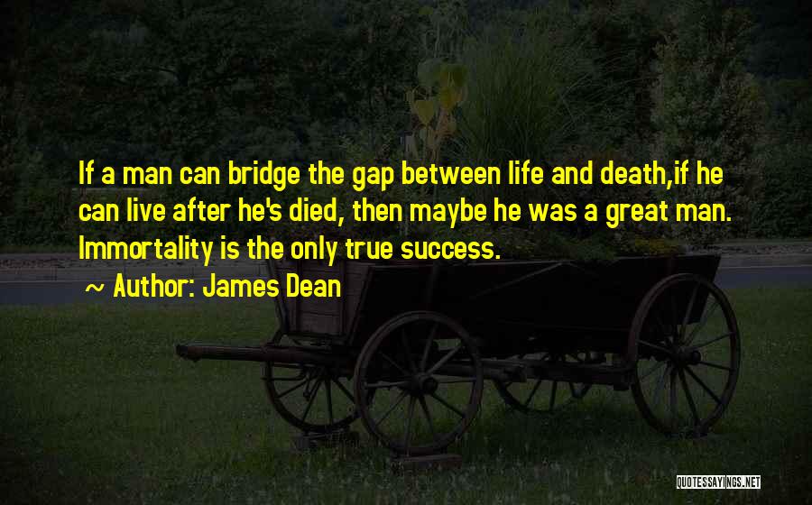 Great Life Success Quotes By James Dean