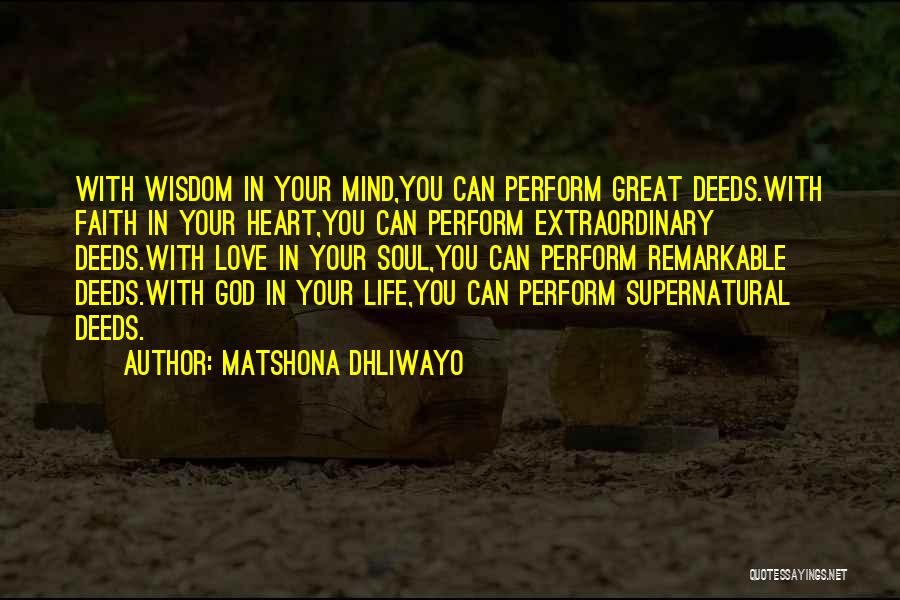 Great Life Success Quotes By Matshona Dhliwayo