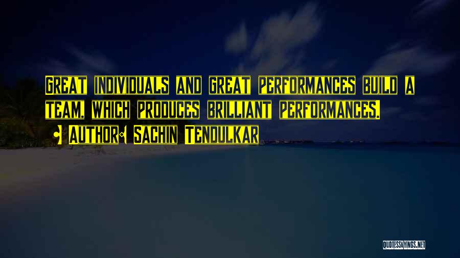 Great Life Success Quotes By Sachin Tendulkar