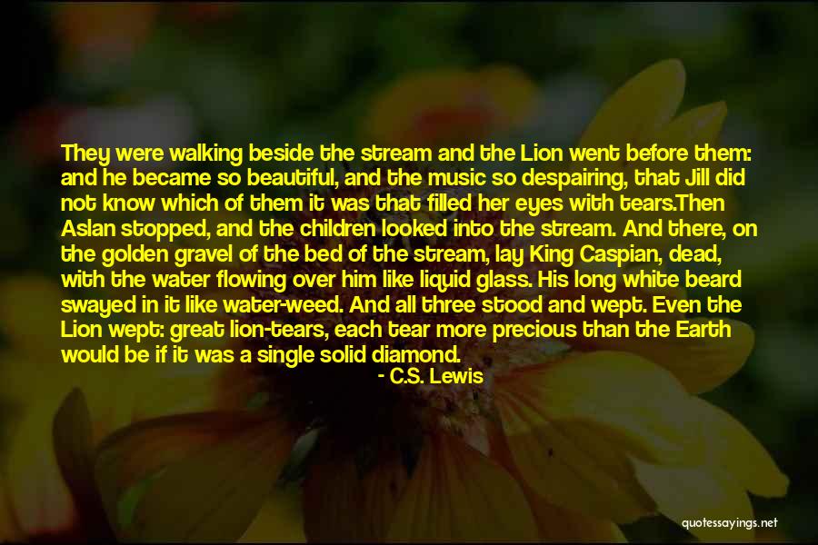 Great Lion Quotes By C.S. Lewis