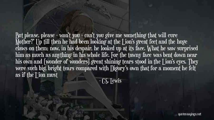 Great Lion Quotes By C.S. Lewis