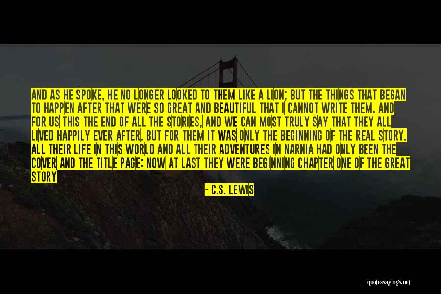 Great Lion Quotes By C.S. Lewis Great Lion Quotes By C.S. Lewis