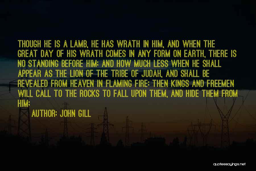 Great Lion Quotes By John Gill