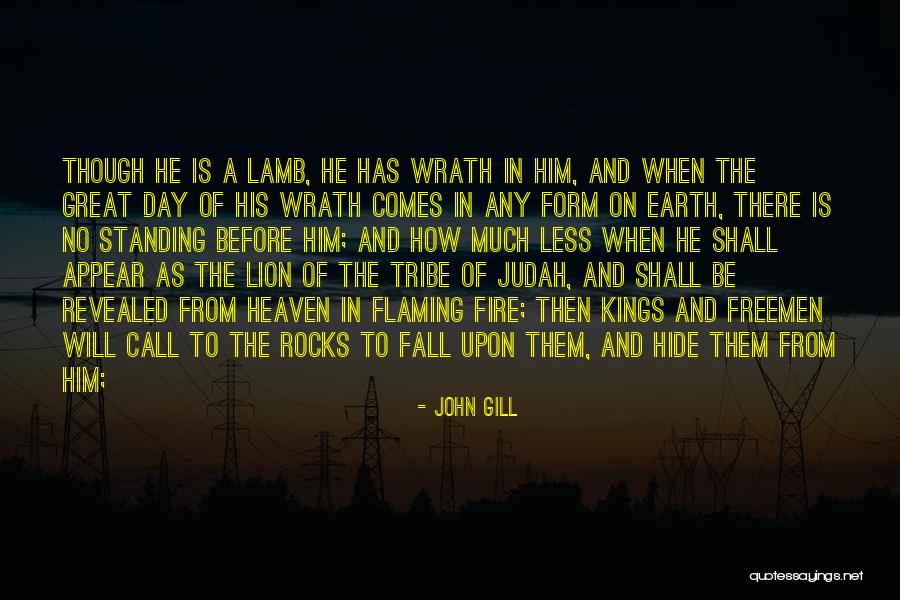 Great Lion Quotes By John Gill