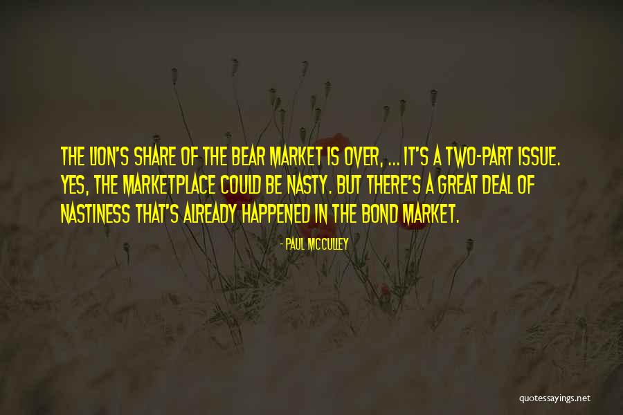 Great Lion Quotes By Paul McCulley Great Lion Quotes By Paul McCulley