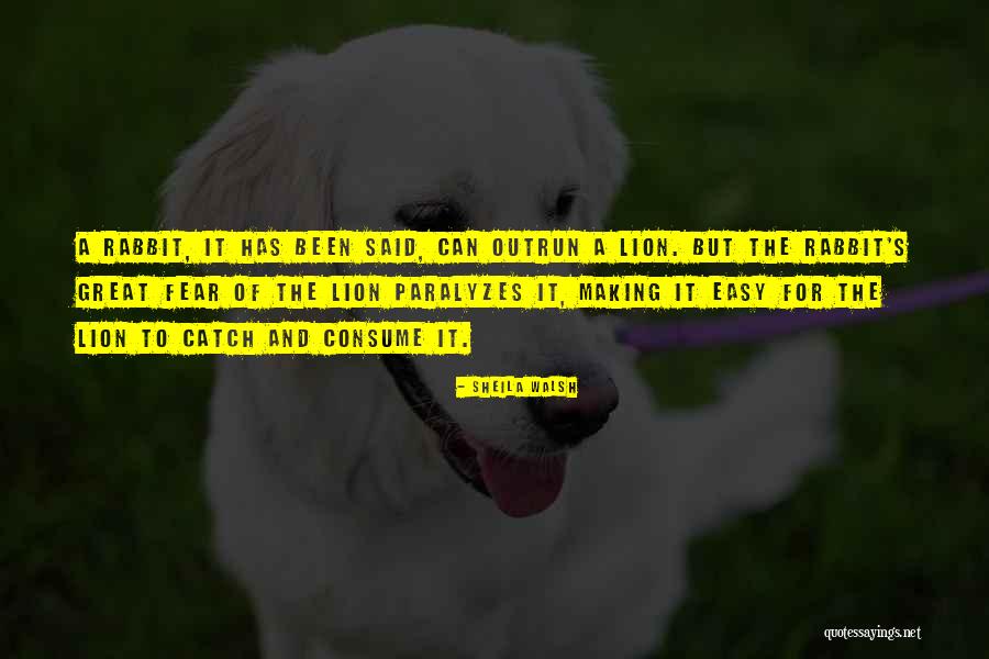 Great Lion Quotes By Sheila Walsh Great Lion Quotes By Sheila Walsh