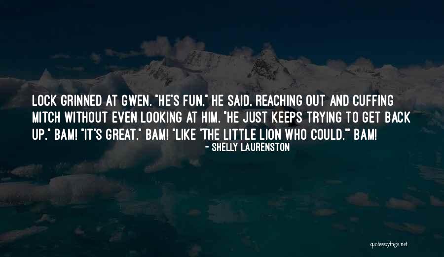 Great Lion Quotes By Shelly Laurenston