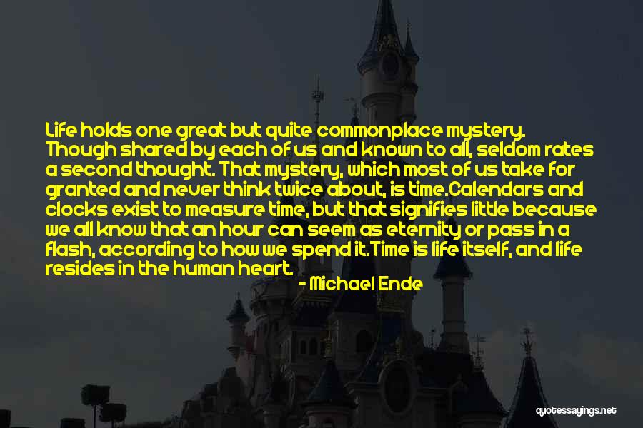 Great Little Known Quotes By Michael Ende