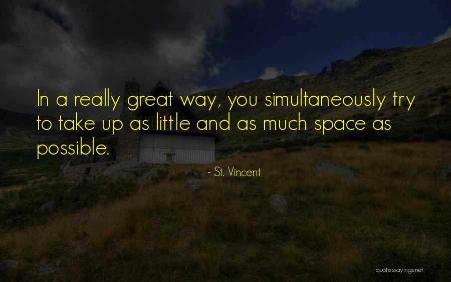 Great Little Quotes By St. Vincent Great Little Quotes By St. Vincent
