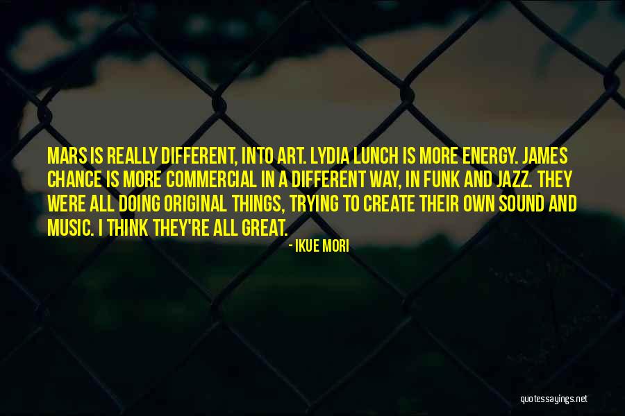 Great Lunch Quotes By Ikue Mori Great Lunch Quotes By Ikue Mori
