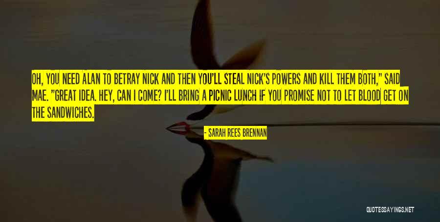 Great Lunch Quotes By Sarah Rees Brennan Great Lunch Quotes By Sarah Rees Brennan