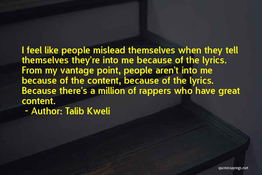 Great Lyrics Quotes By Talib Kweli