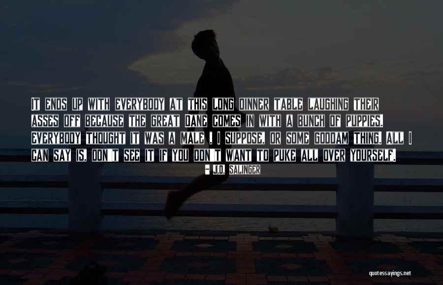 Great Male Quotes By J.D. Salinger Great Male Quotes By J.D. Salinger