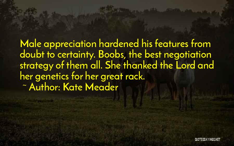 Great Male Quotes By Kate Meader