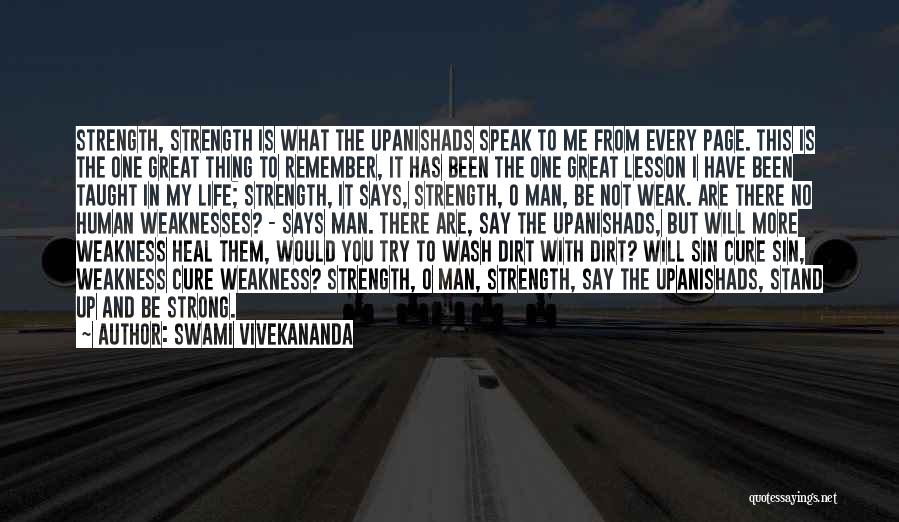 Great Man In My Life Quotes By Swami Vivekananda