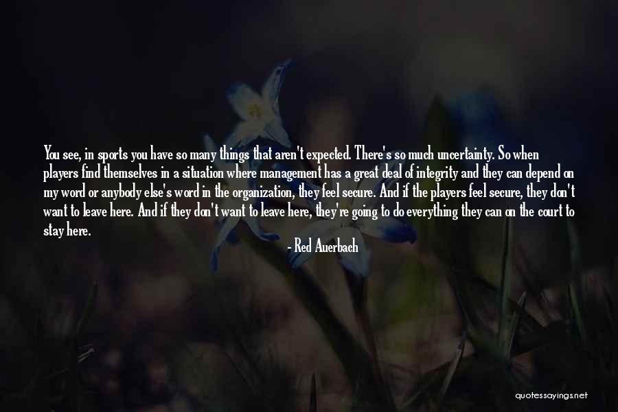 Great Management Quotes By Red Auerbach Great Management Quotes By Red Auerbach