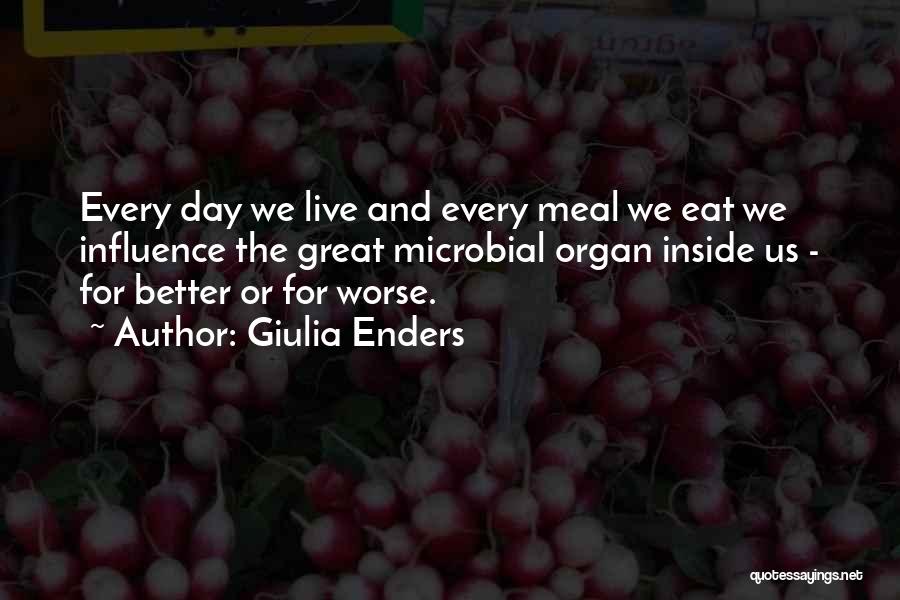 Great Meal Quotes By Giulia Enders