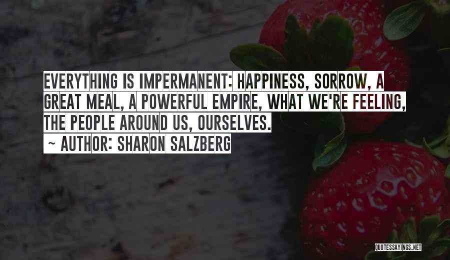 Great Meal Quotes By Sharon Salzberg