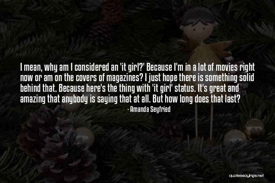 Great Mean Girl Quotes By Amanda Seyfried Great Mean Girl Quotes By Amanda Seyfried