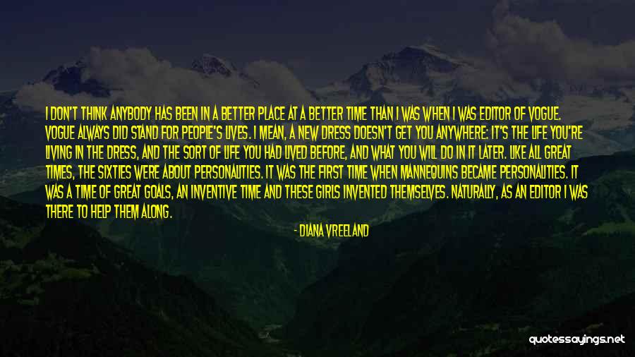 Great Mean Girl Quotes By Diana Vreeland Great Mean Girl Quotes By Diana Vreeland