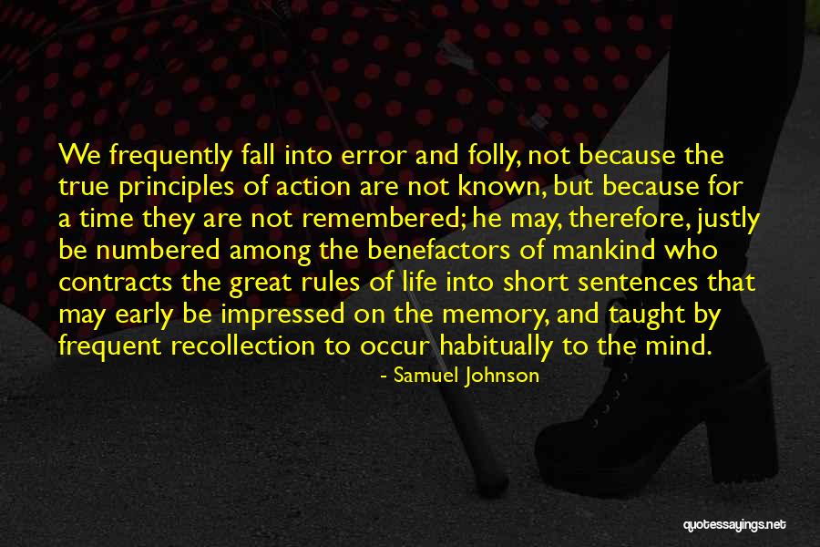 Great Memories Quotes By Samuel Johnson Great Memories Quotes By Samuel Johnson