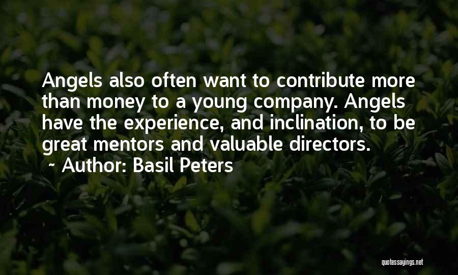 Great Mentors Quotes By Basil Peters