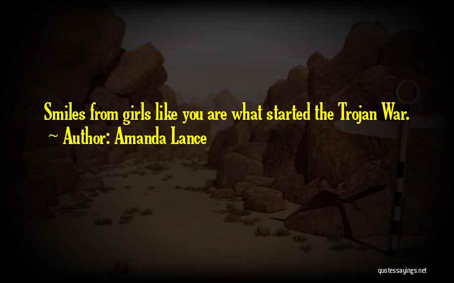 Great Moments Quotes By Amanda Lance