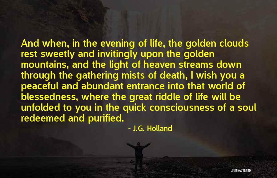 Great Mountains Quotes By J.G. Holland Great Mountains Quotes By J.G. Holland