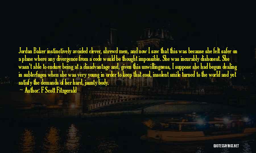 Great Mr Baker Quotes By F Scott Fitzgerald