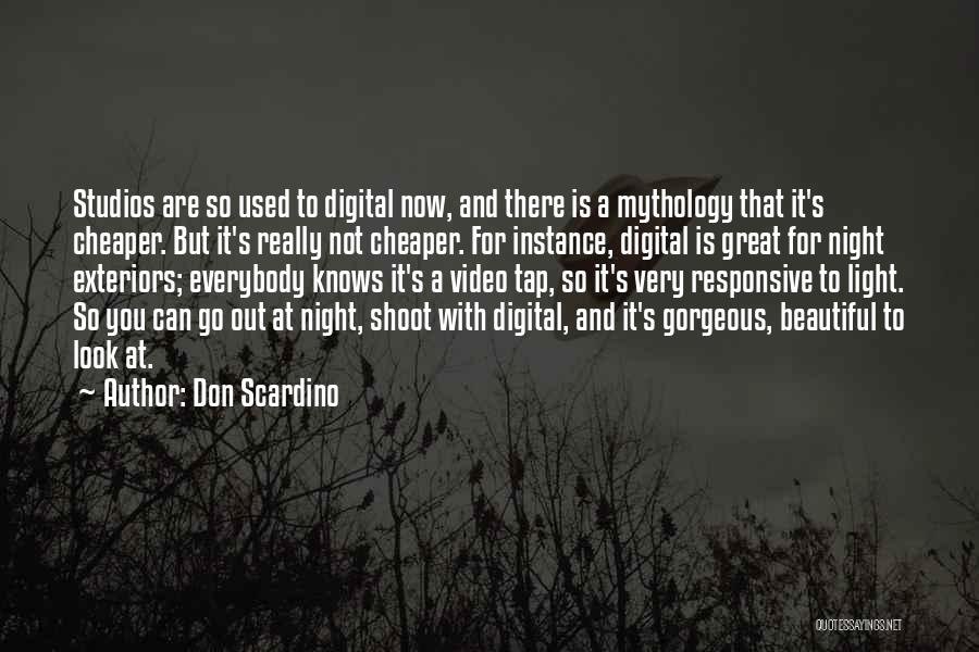 Great Mythology Quotes By Don Scardino