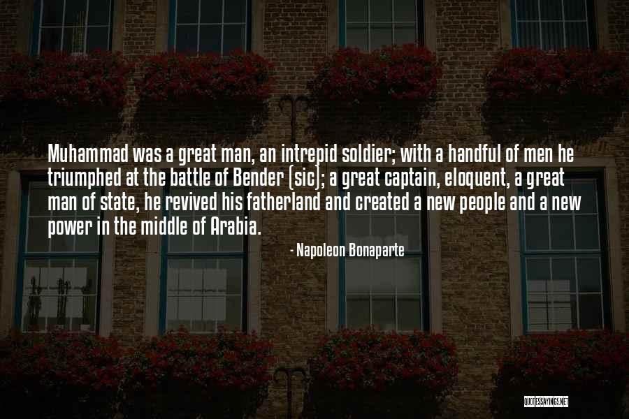 Great Napoleon Quotes By Napoleon Bonaparte