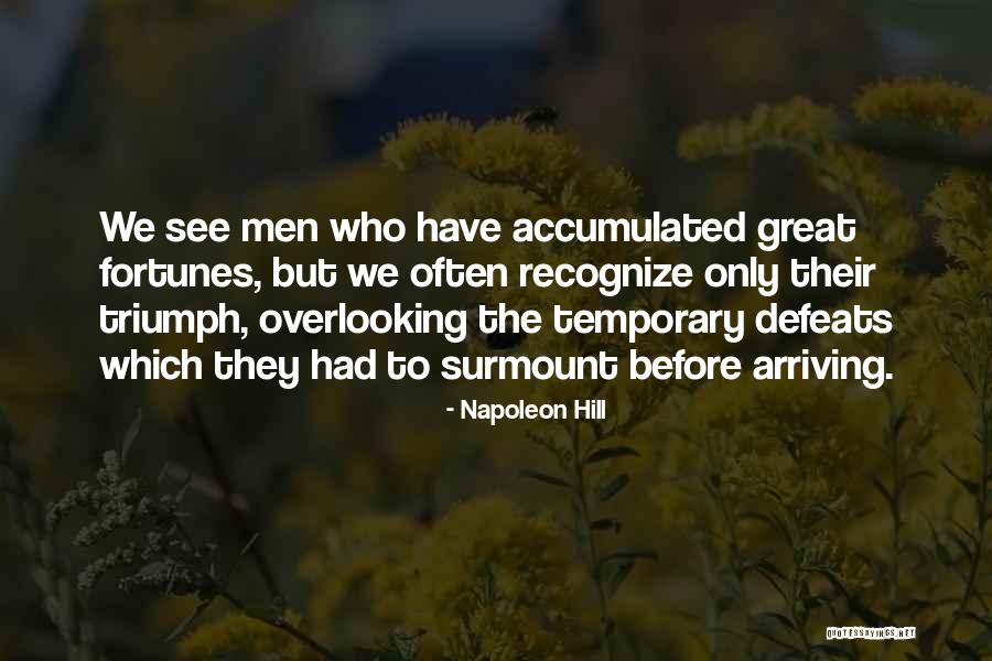 Great Napoleon Quotes By Napoleon Hill