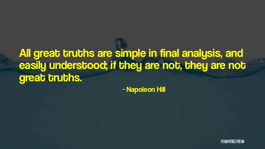 Great Napoleon Quotes By Napoleon Hill