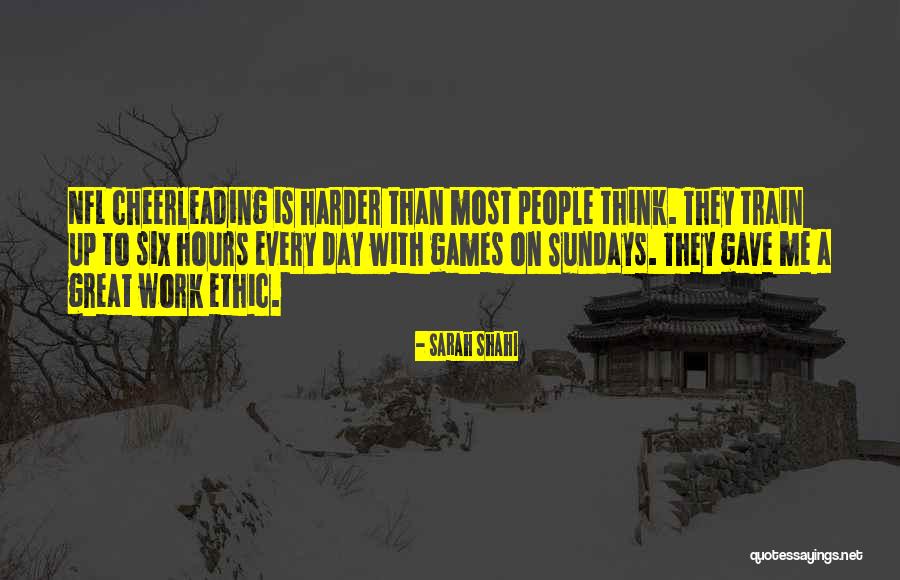 Great Nfl Quotes By Sarah Shahi