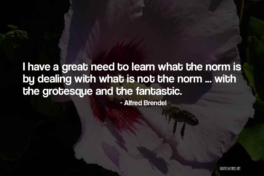 Great Norm Quotes By Alfred Brendel Great Norm Quotes By Alfred Brendel