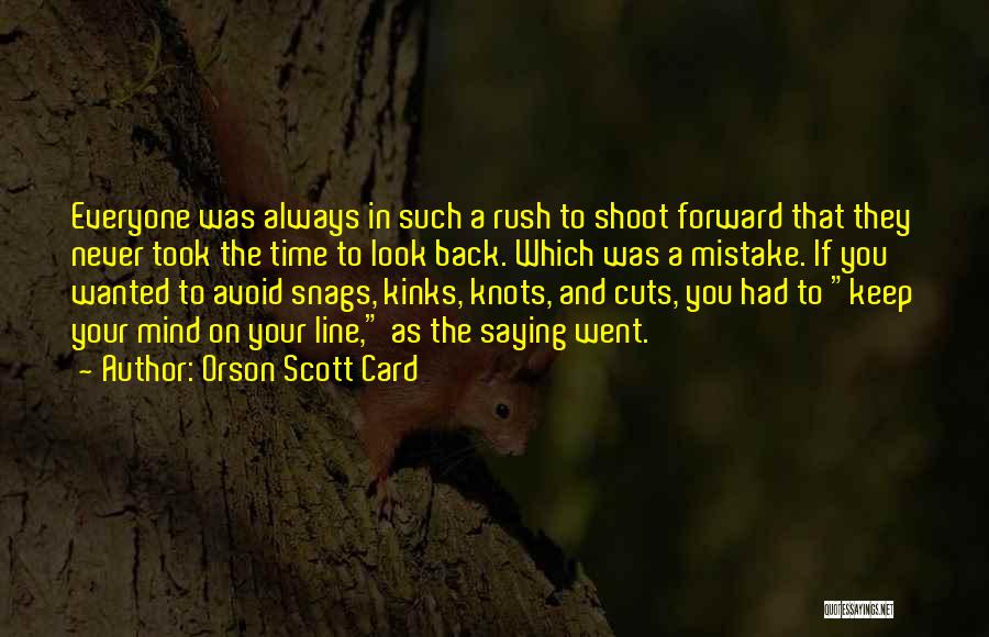 Great One Line Life Quotes By Orson Scott Card