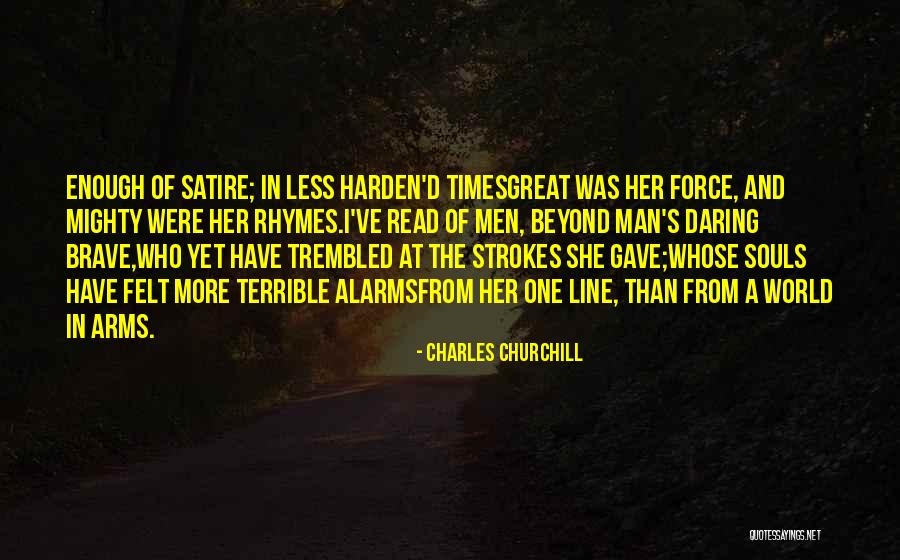 Great One Line Quotes By Charles Churchill Great One Line Quotes By Charles Churchill
