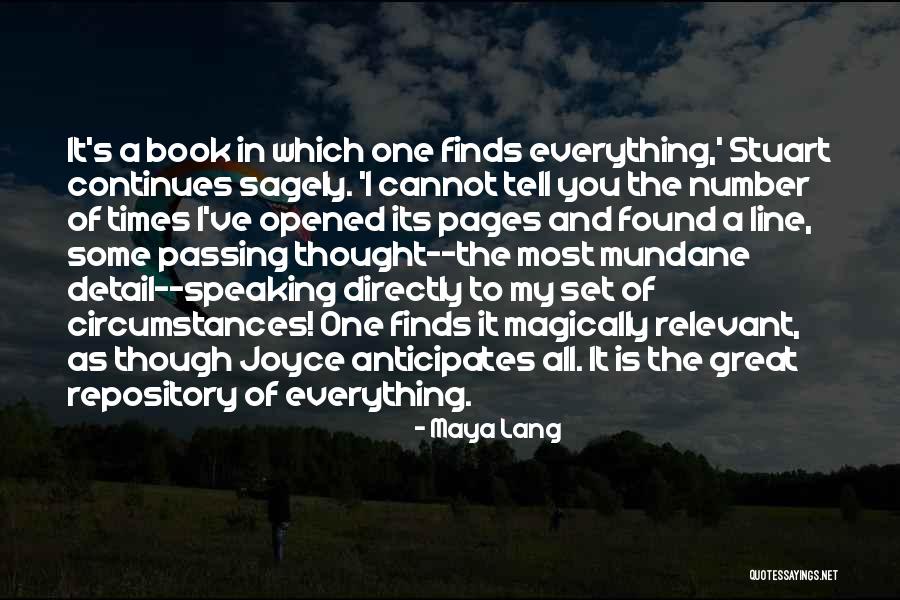Great One Line Quotes By Maya Lang Great One Line Quotes By Maya Lang