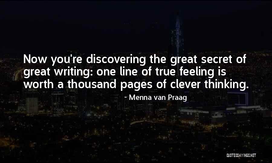 Great One Line Quotes By Menna Van Praag Great One Line Quotes By Menna Van Praag