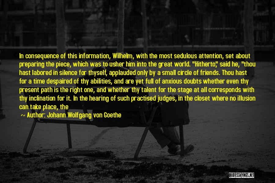 Great One Piece Quotes By Johann Wolfgang Von Goethe