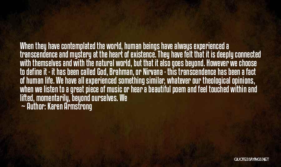 Great One Piece Quotes By Karen Armstrong