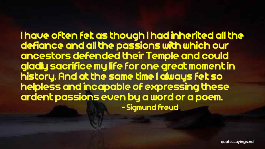 Great One Word Quotes By Sigmund Freud