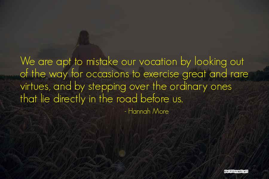 Great Ones Quotes By Hannah More Great Ones Quotes By Hannah More