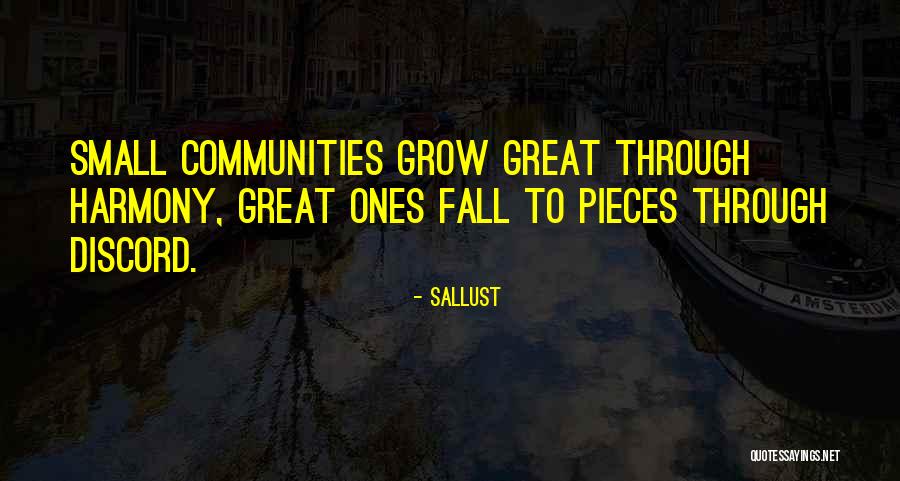 Great Ones Quotes By Sallust Great Ones Quotes By Sallust
