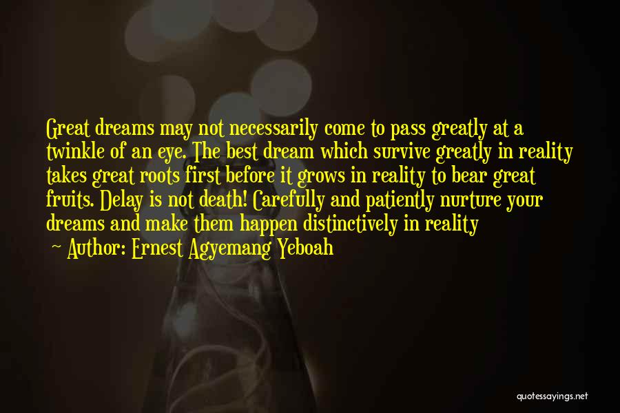 Great Patience Quotes By Ernest Agyemang Yeboah