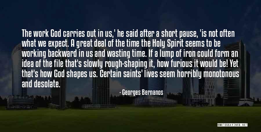 Great Pause Quotes By Georges Bernanos Great Pause Quotes By Georges Bernanos