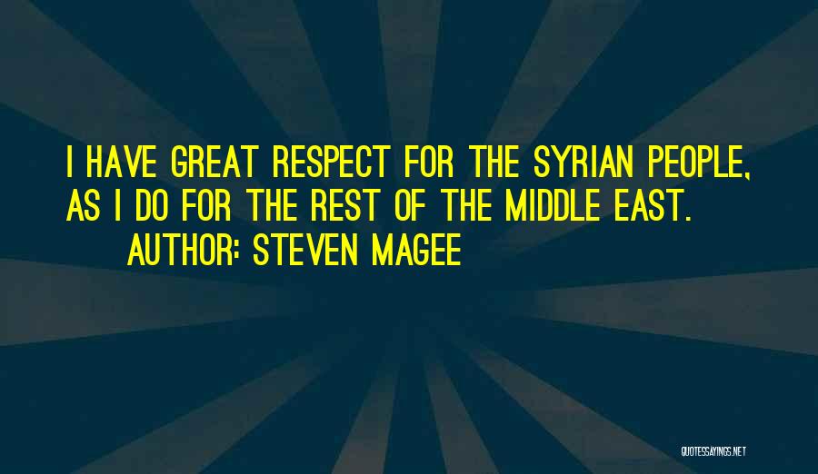 Great People Quotes By Steven Magee