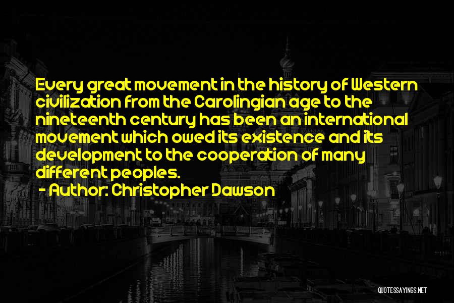 Great Peoples Quotes By Christopher Dawson